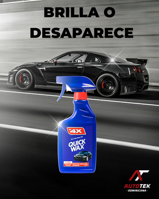 Cera en Spray para Autos 4X™ | Devuelve el Brillo a tu Vehículo en Minutos