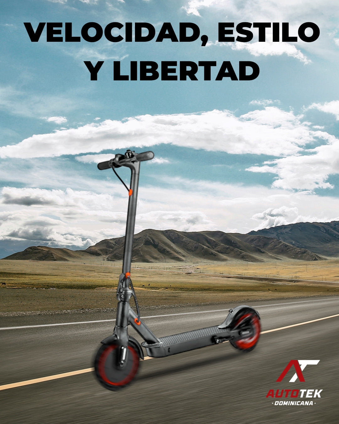 Patineta Électrica SmartRide™ |  Scooter tipo Xiaomi Plegable y Veloz | 25KM/ph y hasta 40KM de Distancia